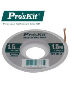 8PK-031A Proskit оплетка для выпайки 1,5мм Х 1,5 м