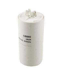 CBB60 120мкФ 450В Конденсатор пусковой (ДПС, 78-36) 2+2 клеммы