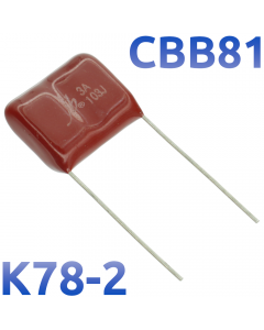 CBB-81 0,01мкФ 1000В Конденсатор пленочный (К78-2)