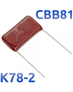 CBB-81 0,01мкФ 2000В Конденсатор пленочный (К78-2)