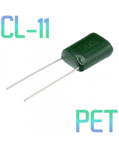 CL11 0,068мкФ 630В Конденсатор пленочный (К73-9)