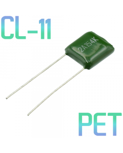 CL11 0,15мкФ 100В Конденсатор пленочный (К73-9)