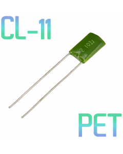 CL11 0,001мкФ 250В Конденсатор пленочный (К73-9)