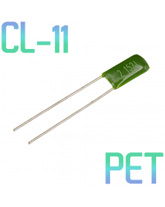 CL11 0,0015мкФ 100В Конденсатор пленочный (К73-9)