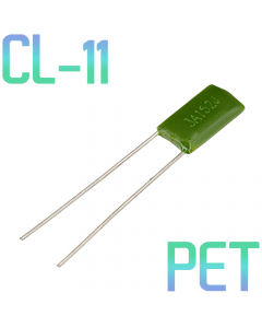 CL11 0,0015мкФ 1000В Конденсатор пленочный (К73-9)