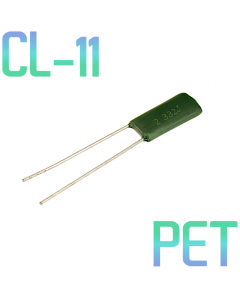 CL11 0,0033мкФ 400В Конденсатор пленочный (К73-9)