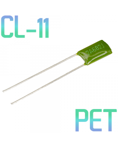 CL11 0,0068мкФ 100В Конденсатор пленочный (К73-9)