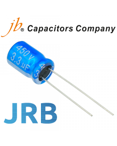 3,3мкФ 450В (8x12) JRB-105C Конденсатор электролитический