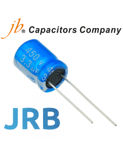 3,3мкФ 450В (10x12) JRB-105C Конденсатор электролитический