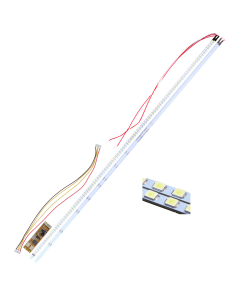 Комплект (2 светодиодные линейки и инвертор) для подсветки ЖК панелей 10-27"