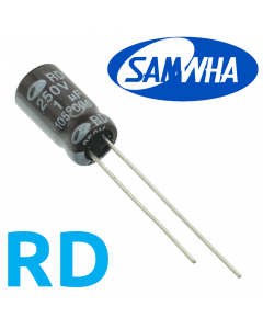 1мкФ 250В (6,3x11) RD-105C Конденсатор электролитический