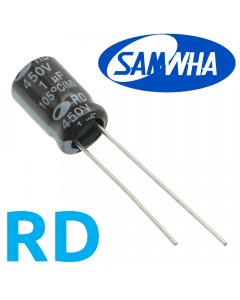 1мкФ 450В (8x11) RD-105C Конденсатор электролитический