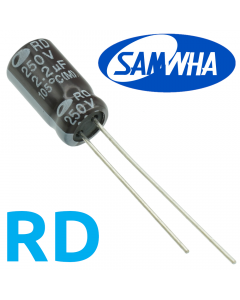 2,2мкФ 250В (6,3x11) RD-105C Конденсатор электролитический