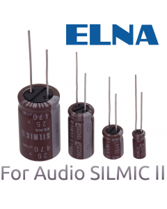 33мкФ 25В (8x11,5) SILMIC II Конденсатор электролитический Elna