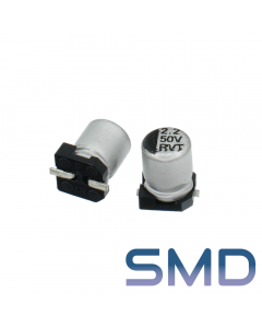 2,2мкФ 50 В SMD-монтаж Конденсатор электролитический