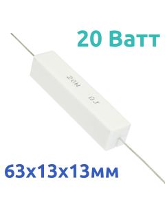 68 Ом 20Вт резистор (SQP20 CRL-20W RX27-1)