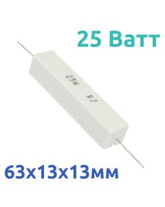 6,8кОм 25Вт резистор (SQP25 CRL-25W RX27-1)