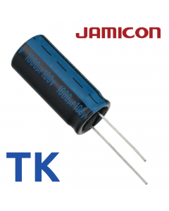 1000мкФ 100В (16x35) TKR-105C Конденсатор электролитический