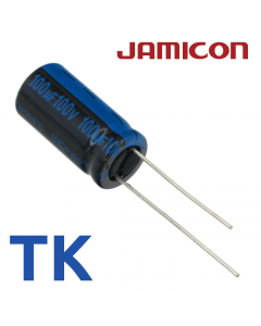 100мкФ 100В (10x20) TKR-105C Конденсатор электролитический