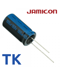 100мкФ 160В (13x26) TKR-105C Конденсатор электролитический