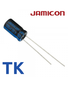 100мкФ 35В (6,3x11) TKR-105C Конденсатор электролитический
