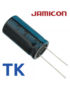 3300мкФ 50В (18x35,5) TKR-105C Конденсатор электролитический