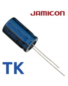 33мкФ 400В (13x26) TKR-105C Конденсатор электролитический