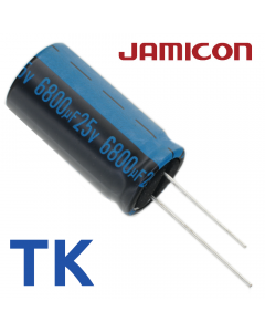6800мкФ 25В (18x35,5) TKR-105C Конденсатор электролитический